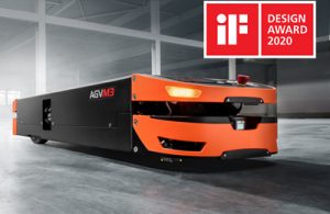 AGV M3 with iF Design Award 2020 label